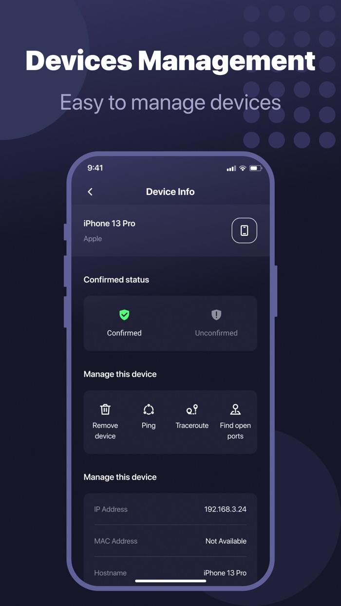 Nearby Device Detector Scan