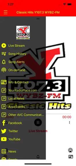 Game screenshot Classic Hits Y107.3 WYBZ apk