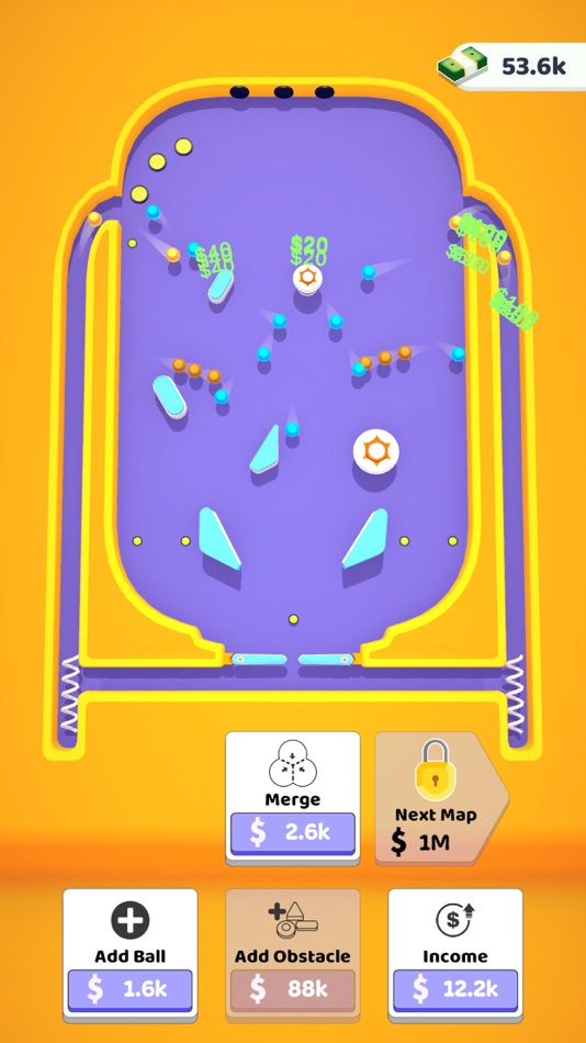 #1. Pinball Clicker (iOS) Bởi: Piziz Games