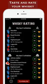 Whisky Rating iphone bilder 0