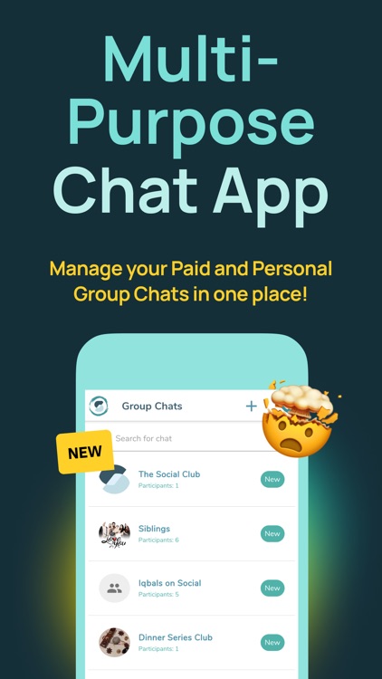 The Social App - Paid Chat screenshot-4