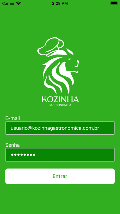 Kozinha Gastrônomica Screenshot