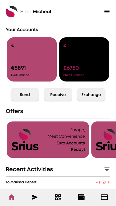 Srius Pay Screenshot