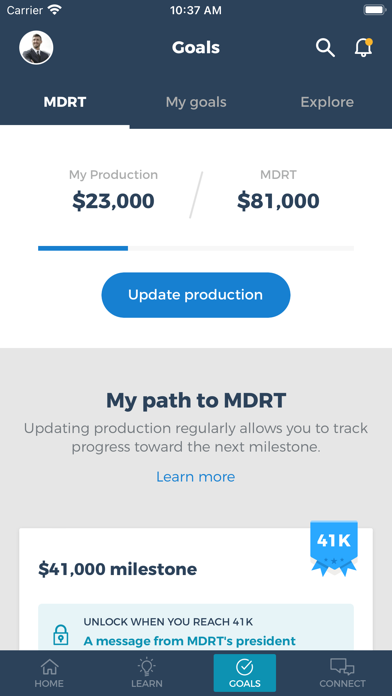 The MDRT Academy Screenshot