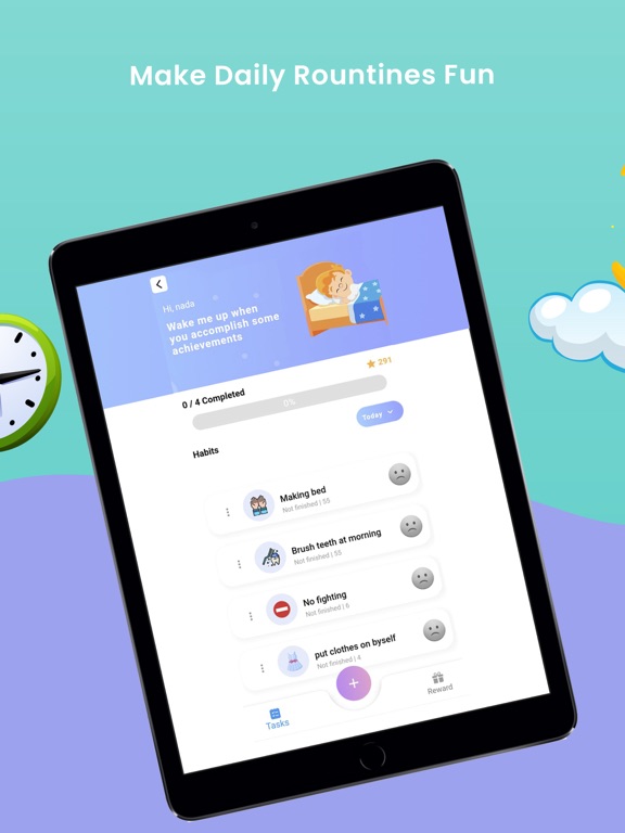 Supers - tasks & rewards iPad screenshot 3 - Utilities app