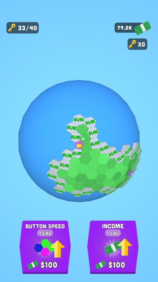 #2. World Button 3D (iOS) By: Mustafa Akbaba
