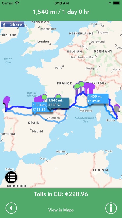 Tollsmart Toll Calculator