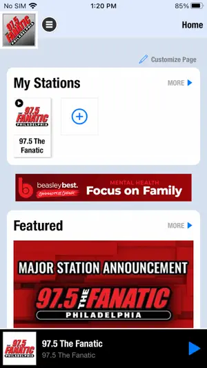97.5 The Fanatic screenshot 1