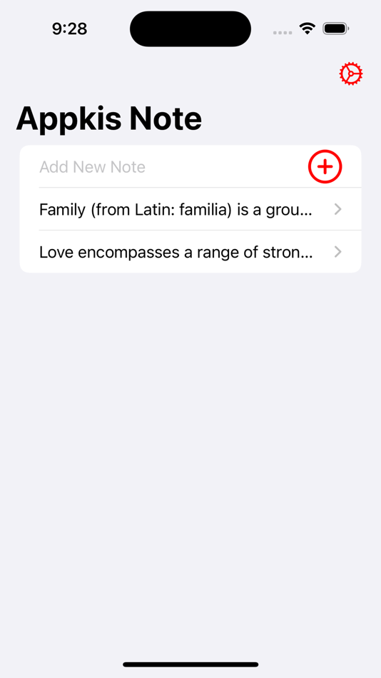 #1. Appkis Note - a simple memo (iOS) 由: Zhongshan Minimal Software Studio (Individually Owned Business)