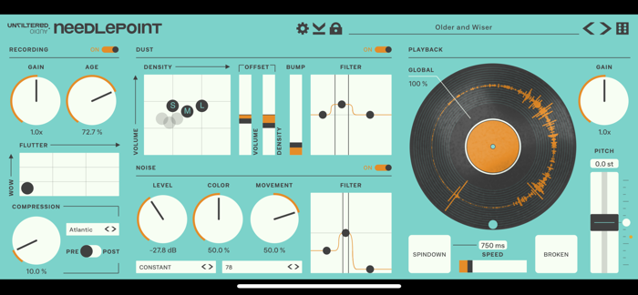 Needlepoint - Vinyl Simulator