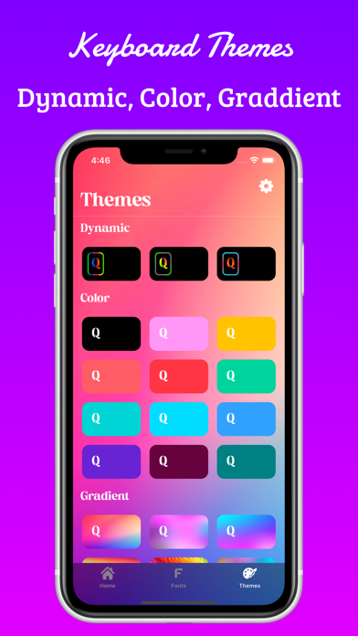 Fonts Keyboard Themes & Emoji Screenshot