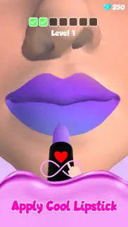 lipstick makeup game iphone screenshot 4