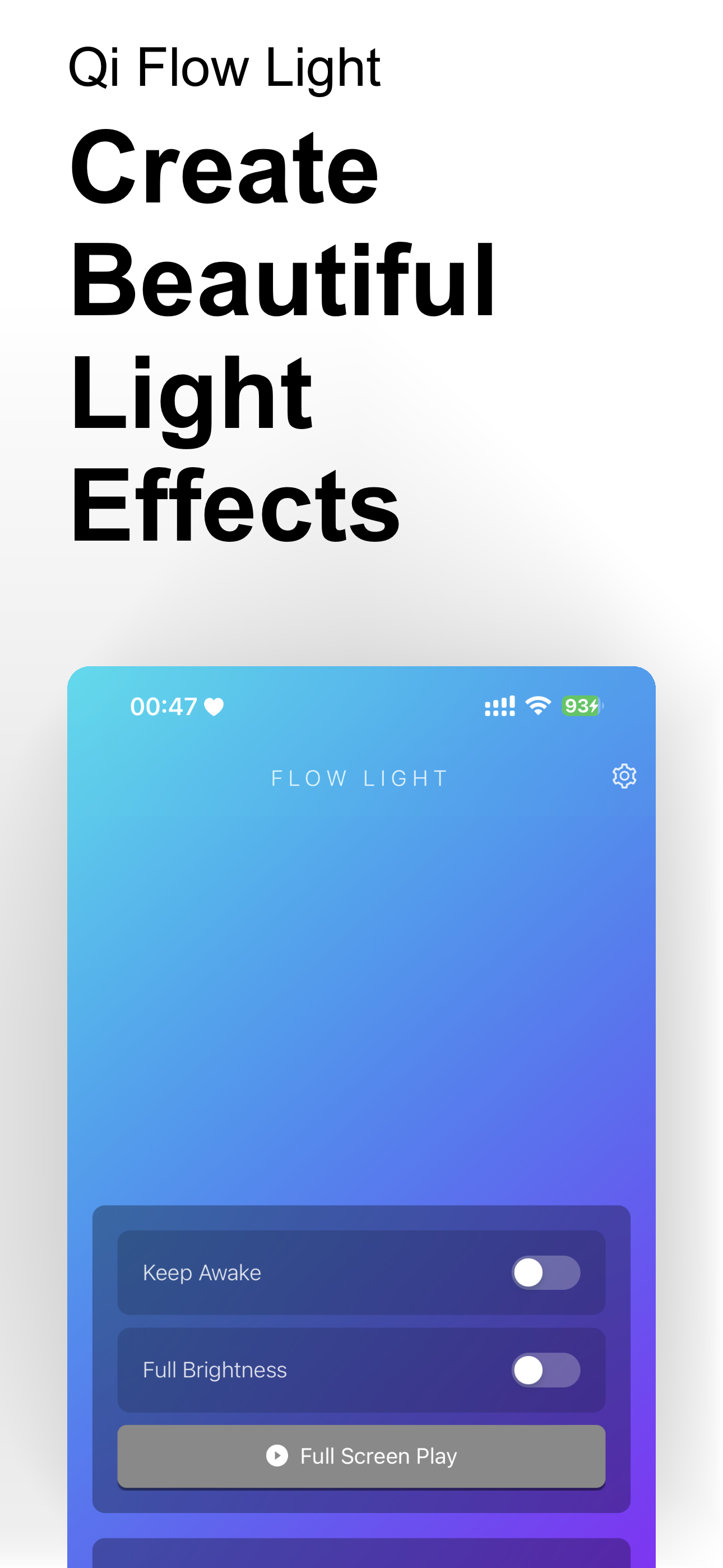 Qi Flow Light