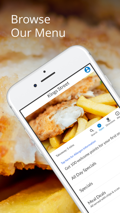 King Street Fish Bar Belper Screenshot