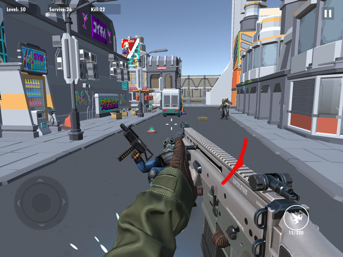 Gun BattleShooting Zombie