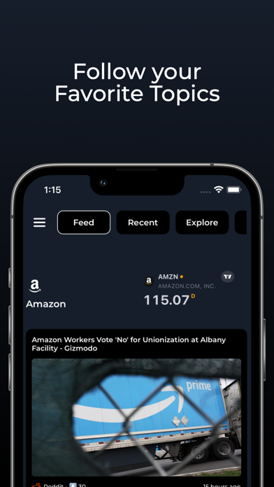 Topics - News and Stock Screenshot