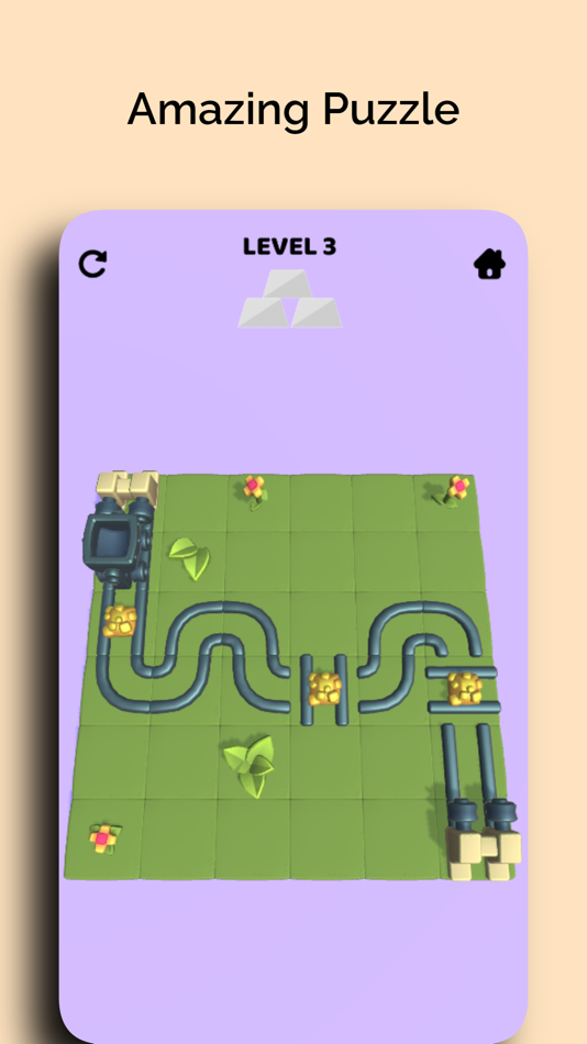 #4. Minecart Puzzle (iOS) Podle: Antonis Panoris
