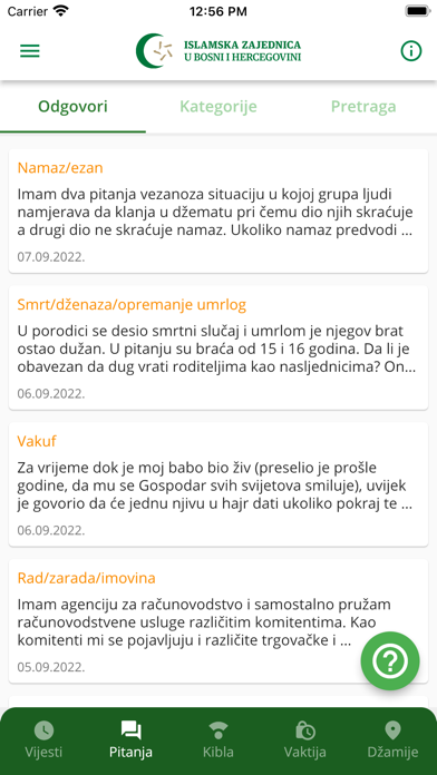 Islamska zajednica Screenshot