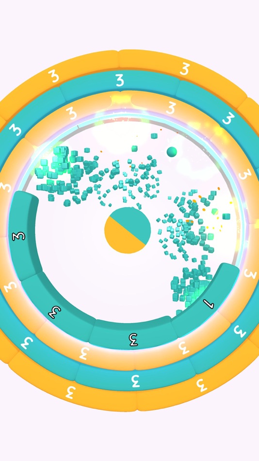 #2. Pong Alone 3D (iOS) 由: Pandora Game Studio
