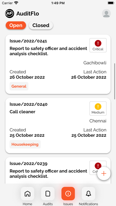 AuditFlo: Checklists & Audits Screenshot