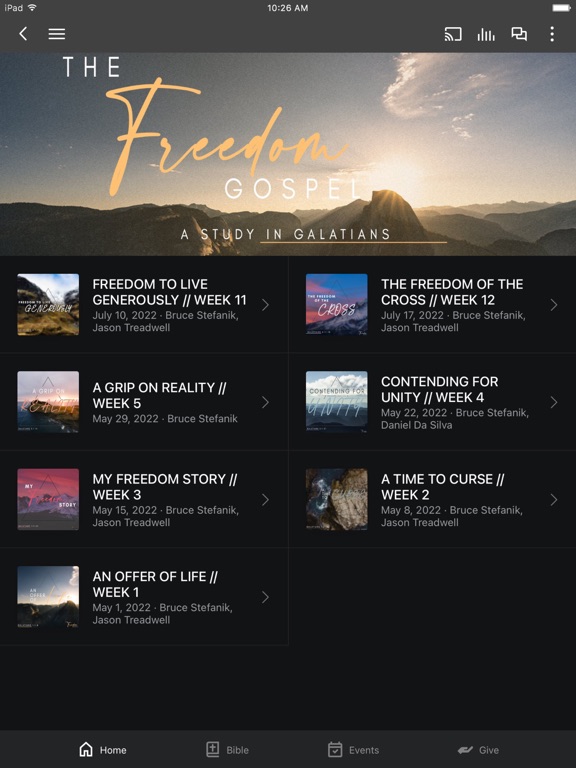 COTH Community iPad screenshot 2 - Education app