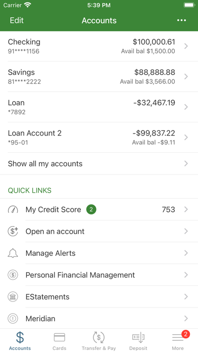 Wailuku Federal Credit Union Screenshot