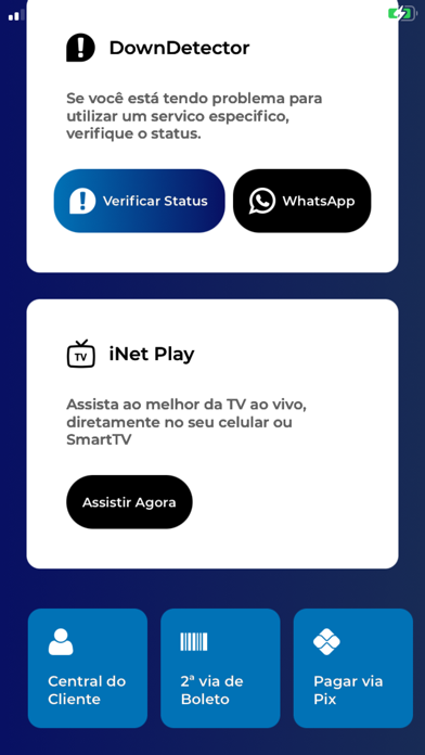 iNet Telecom Screenshot