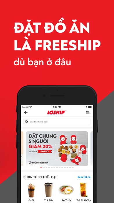 Loship - luôn Freeship đồ ăn Screenshot