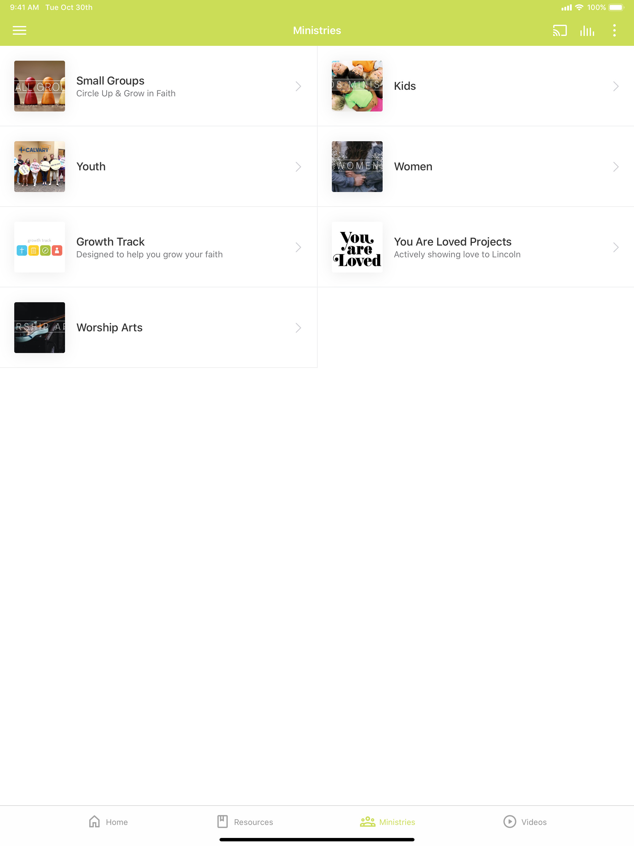 Calvary Community Church screenshot 5