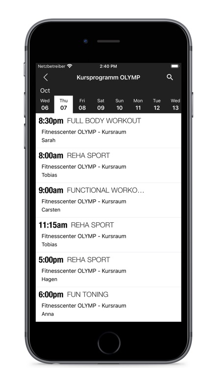 Sport- und Fitnesscenter OLYMP