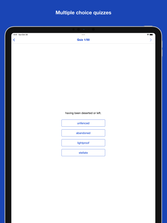 Mastering English Adjectives iPad screenshot 8 - Reference app