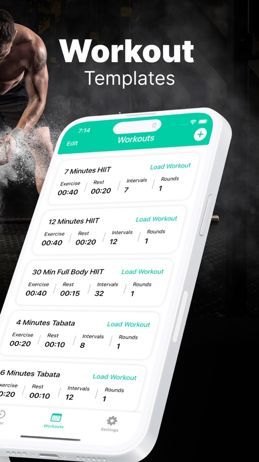 #4. Tabata Timer | HIIT Timer (iOS) 由: Duleep Madusanka