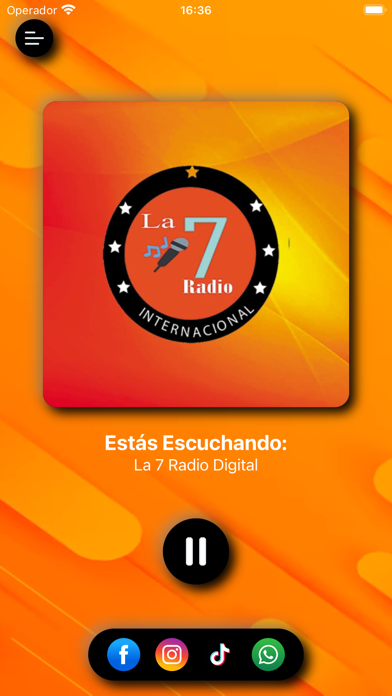 La 7 Radio Digital Screenshot