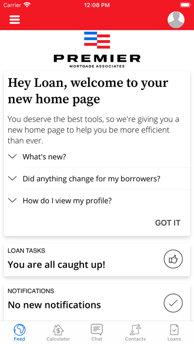 Premier Mortgage Associates Screenshot
