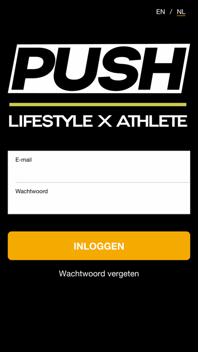 PUSH Athlete Screenshot