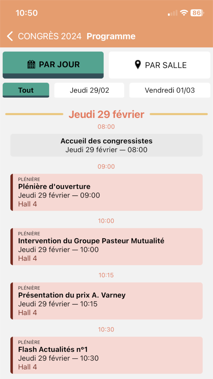 Congrès ISNAR-IMG 2024