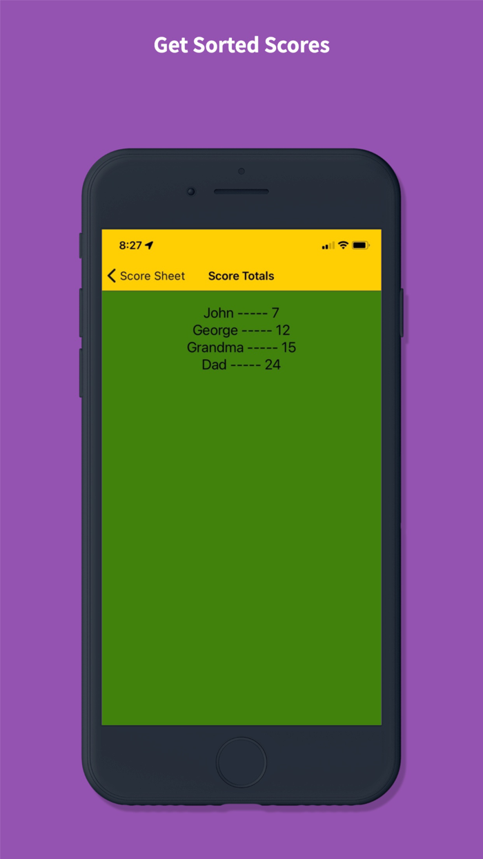 PlayNine Scorekeeping App