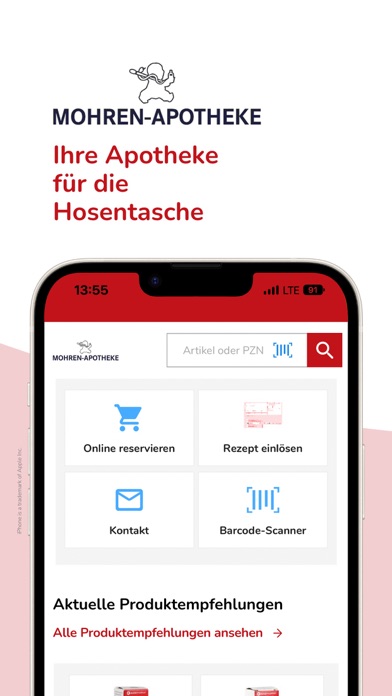 Mohren-Apotheke Baesweiler Screenshot