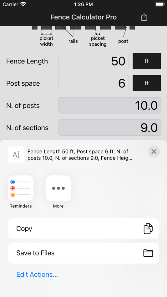#6. Fence Calculator Pro (iOS) 由: Anna Filobok