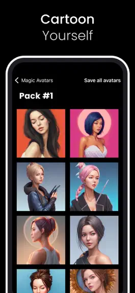 Game screenshot AI Lens: Art Avatars Generator apk