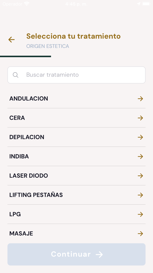 #2. ORIGEN ESTÉTICA (iOS) 由: MARIA DE LOS ANGELES HERNANDEZ GUTIERREZ