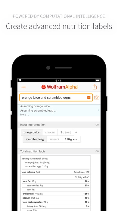 WolframAlpha Classic screenshot1