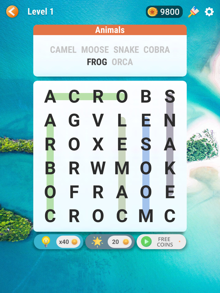 Word Search - Find Hidden Word