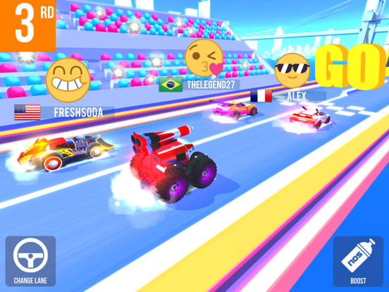 SUP Multiplayer Racing iPad app afbeelding 8