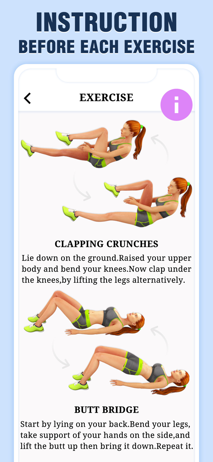 ABS Workout for Women Fitness