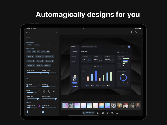 Screenshot Photo Editor Design