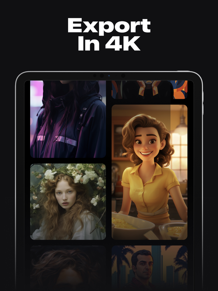 AI 照片生成增強