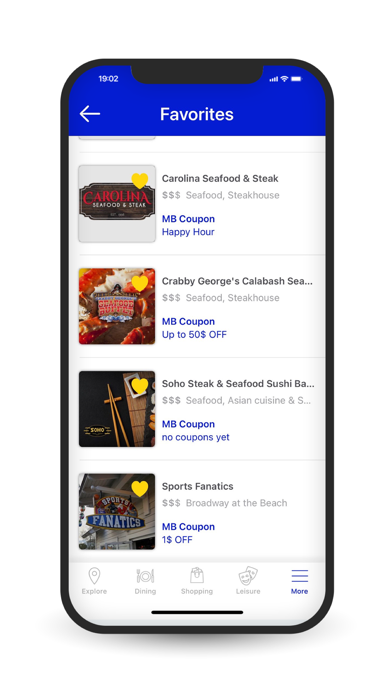MB Coupon - Myrtle Beach Screenshot