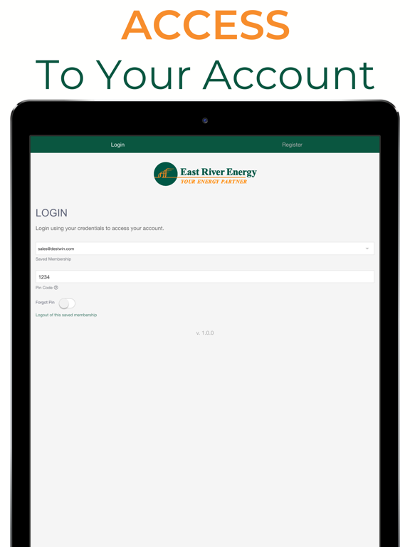 East River Energy iPad screenshot