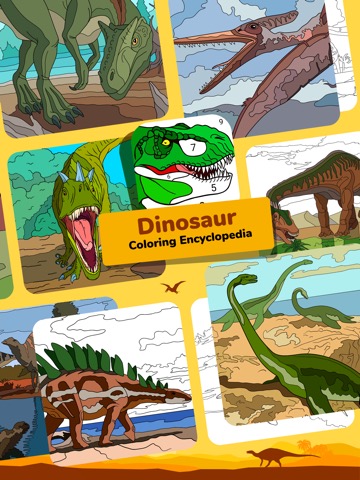 Dino Coloring Encyclopediaのおすすめ画像1